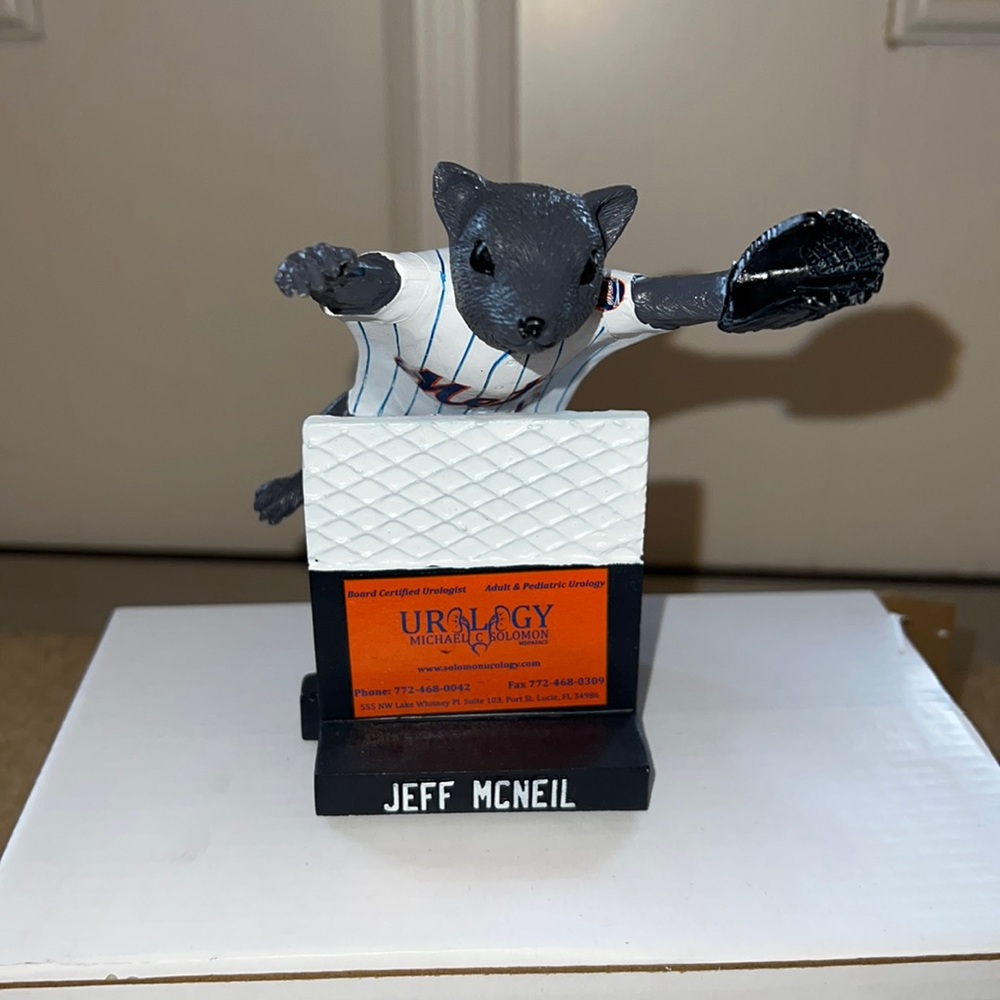 New York Mets Jeff McNeil “Flying Squirrel” Collectible Bobblehead